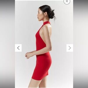Urban Outfitters Mock Turtleneck Mini Dress